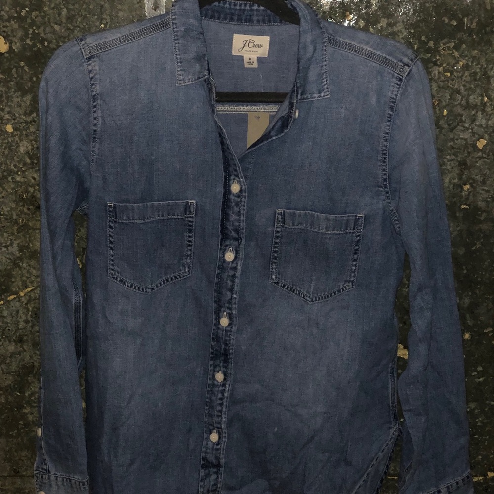 J.Crew Chambray Button-Up